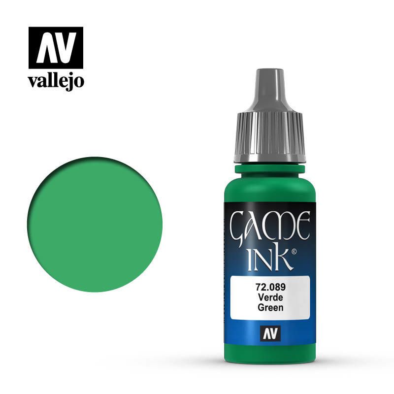 Vallejo Game Colour - Ink Green 17 ml