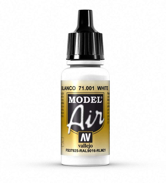 Vallejo Model Air White 17 ml - Ozzie Collectables
