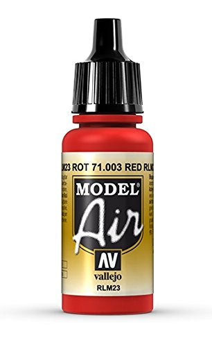 Vallejo Model Air Red RLM23 17 ml - Ozzie Collectables