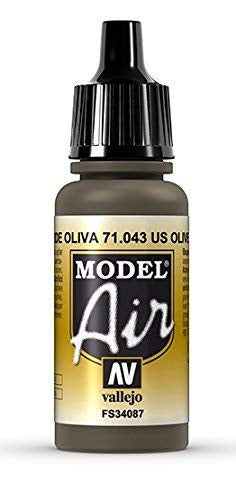 Vallejo Model Air US Olive Drab 17 ml - Ozzie Collectables