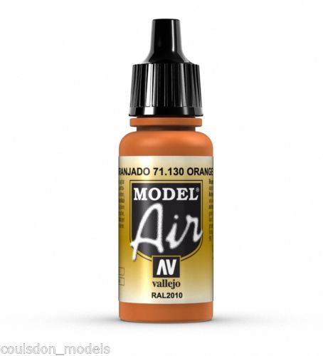 Vallejo Model Air Orange Rust 17 ml - Ozzie Collectables