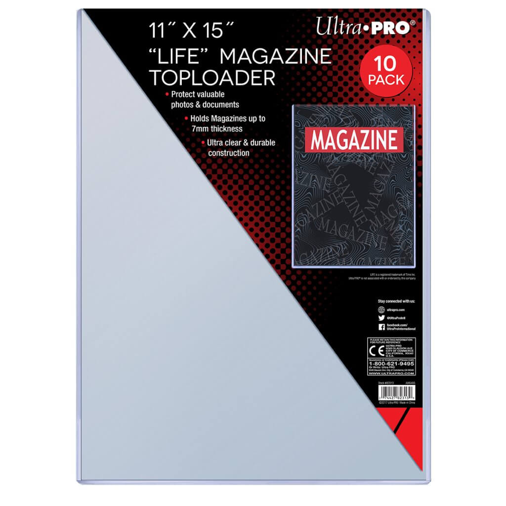 ULTRA PRO Toploader - 11x15"" (10ct) (CN)"