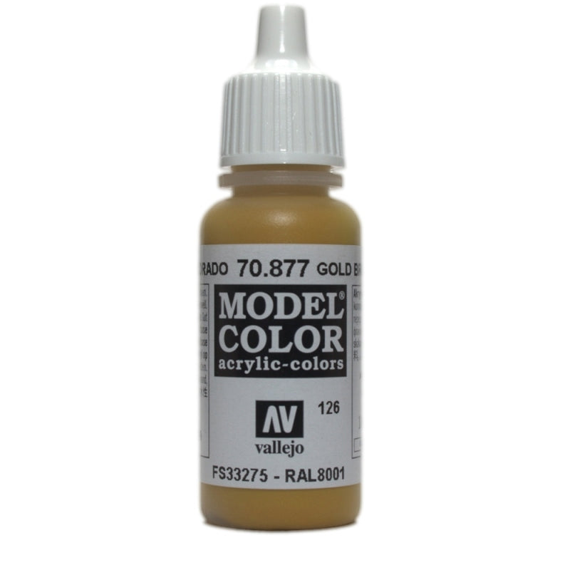 Vallejo Model Colour Goldbrown 17 ml - Ozzie Collectables