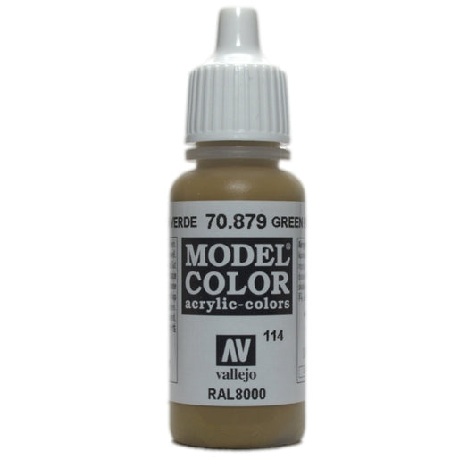 Vallejo Model Colour Green Brown 17 ml - Ozzie Collectables