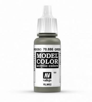 Vallejo Model Colour Green Grey 17 ml - Ozzie Collectables