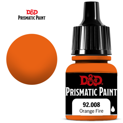 D&D Prismatic Paint Orange Fire 92.008