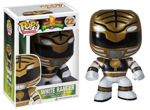 White Ranger - Mighty Morphin Power Rangers POP! Vinyl Television #22 - Ozzie Collectables