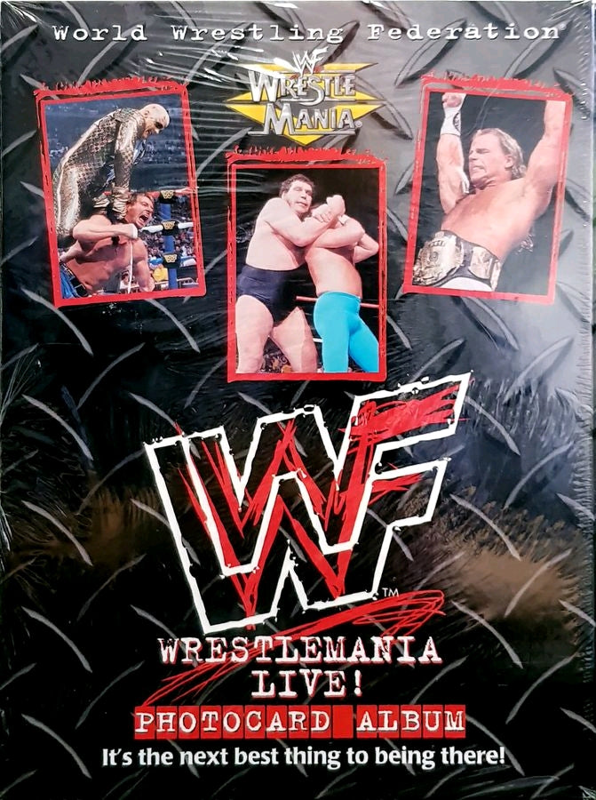 WWF - Wrestlemania Live! Photocard Album - Ozzie Collectables