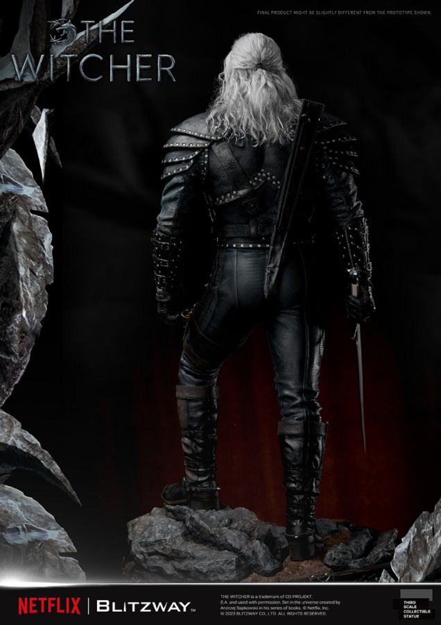 The Witcher (TV) - Geralt of Rivia 1:3 Scale Statue