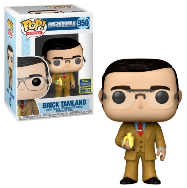 Anchorman - Brick Tamland 2020 SDCC Exclusive Pop! Vinyl #950