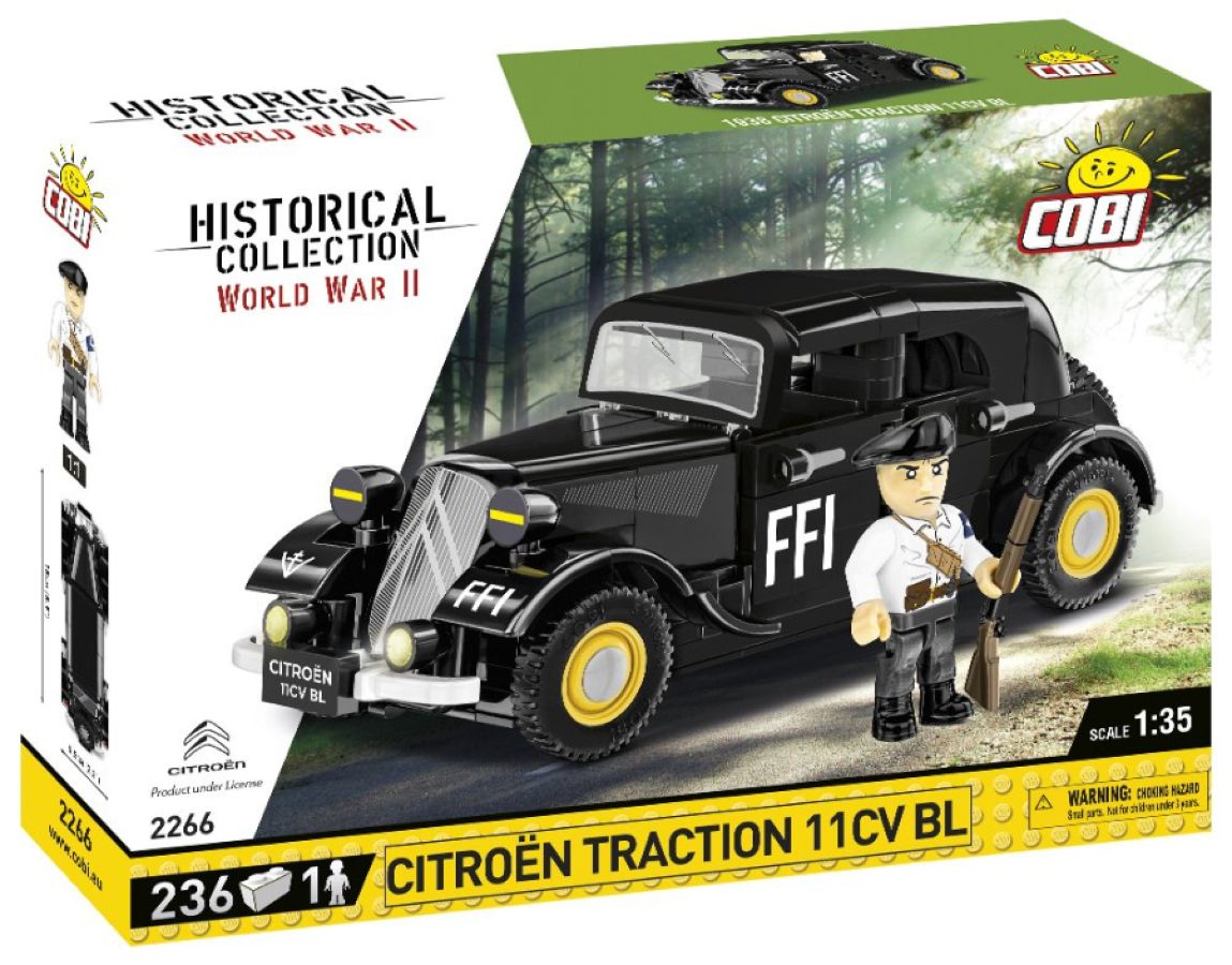 World War II - 1938 Citroen Traction 11C (236 pieces)