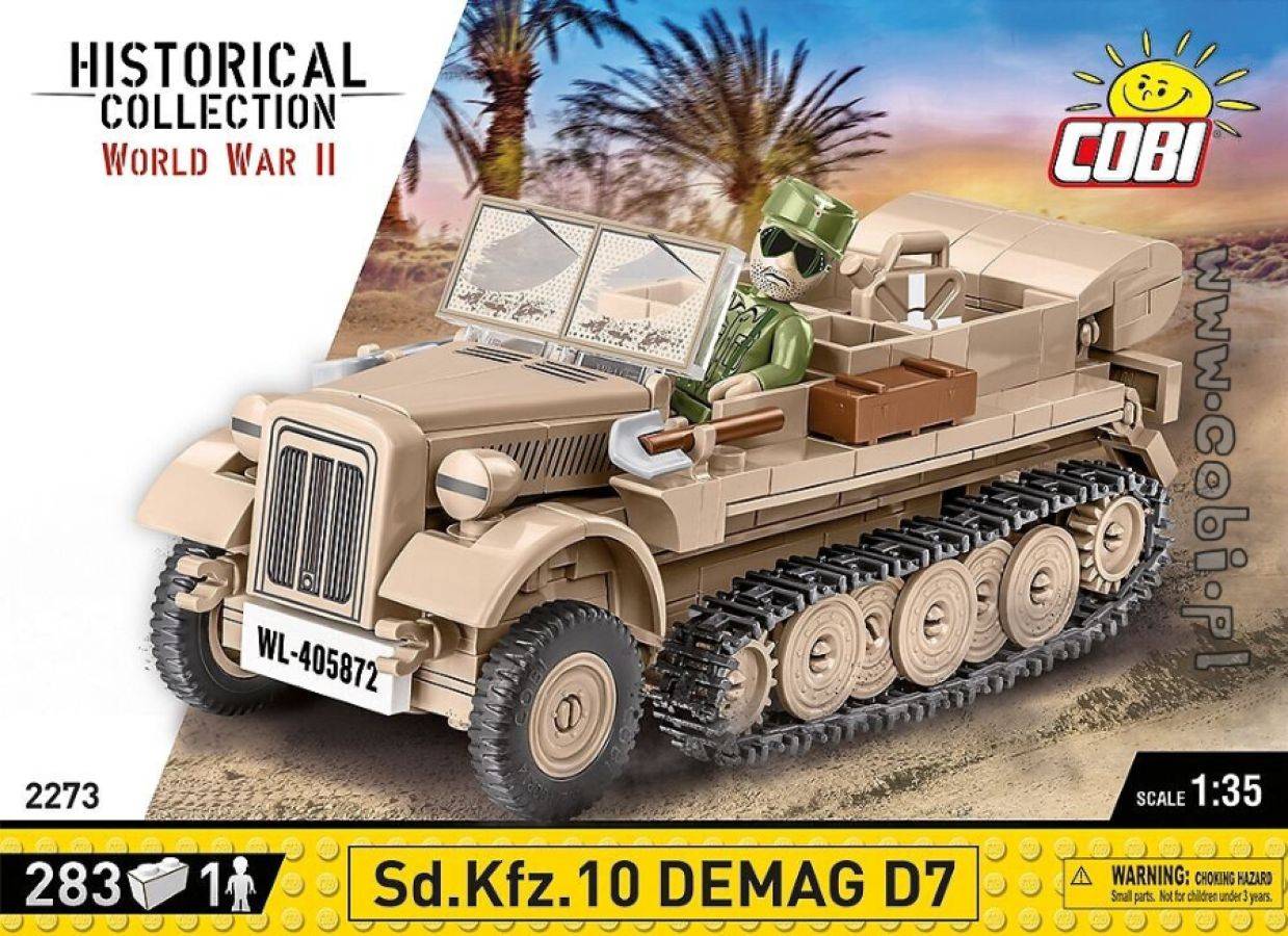 World War II - SD KFZ 10 Demag D7 (283 pieces)