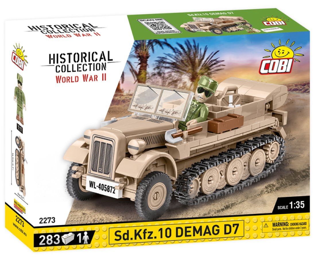 World War II - SD KFZ 10 Demag D7 (283 pieces)