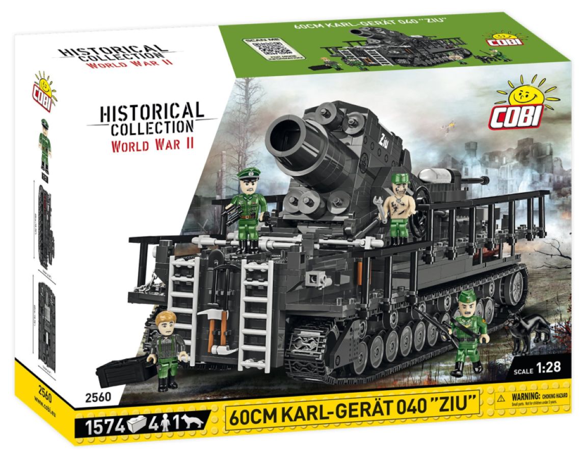 WW2 - 60cm Karl-Great 040 Ziu 1574 pcs