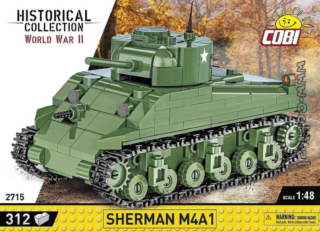 WW2 - Sherman M4A1 312 pcs