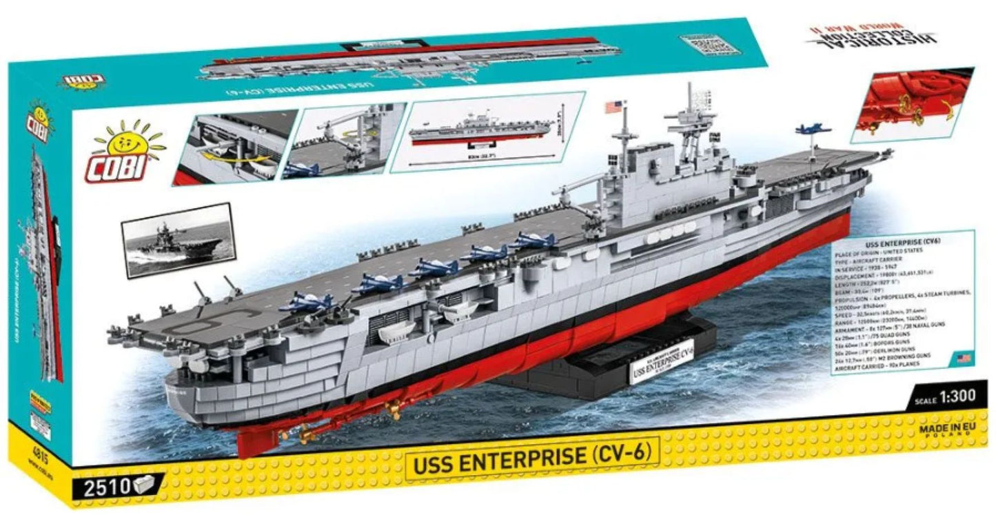 World War II - WS USS Enterprise (2510 pieces)