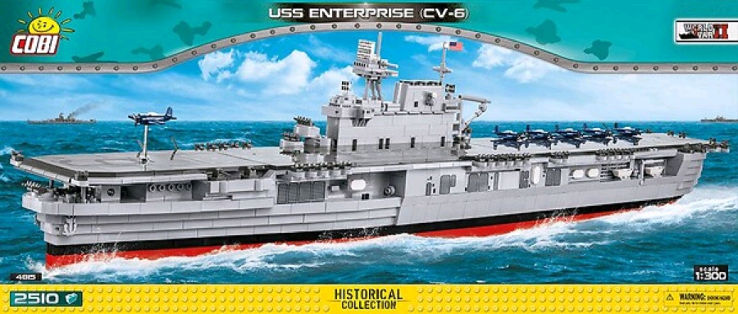 World War II - WS USS Enterprise (2510 pieces)