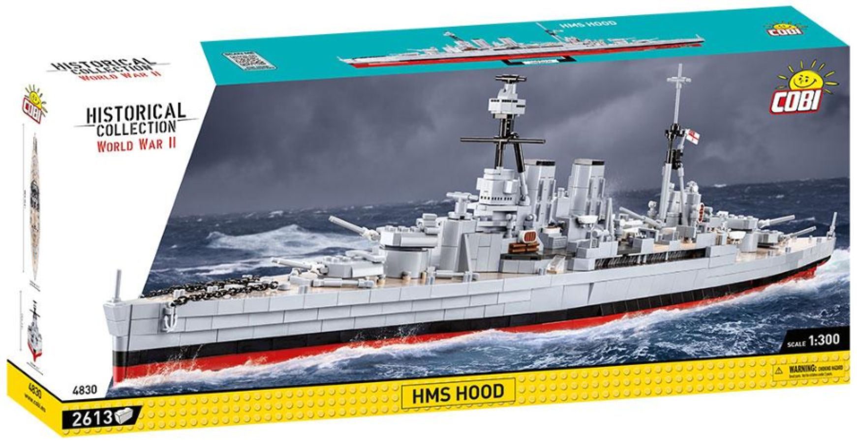 World War II - HMS Hood (2620 pieces)