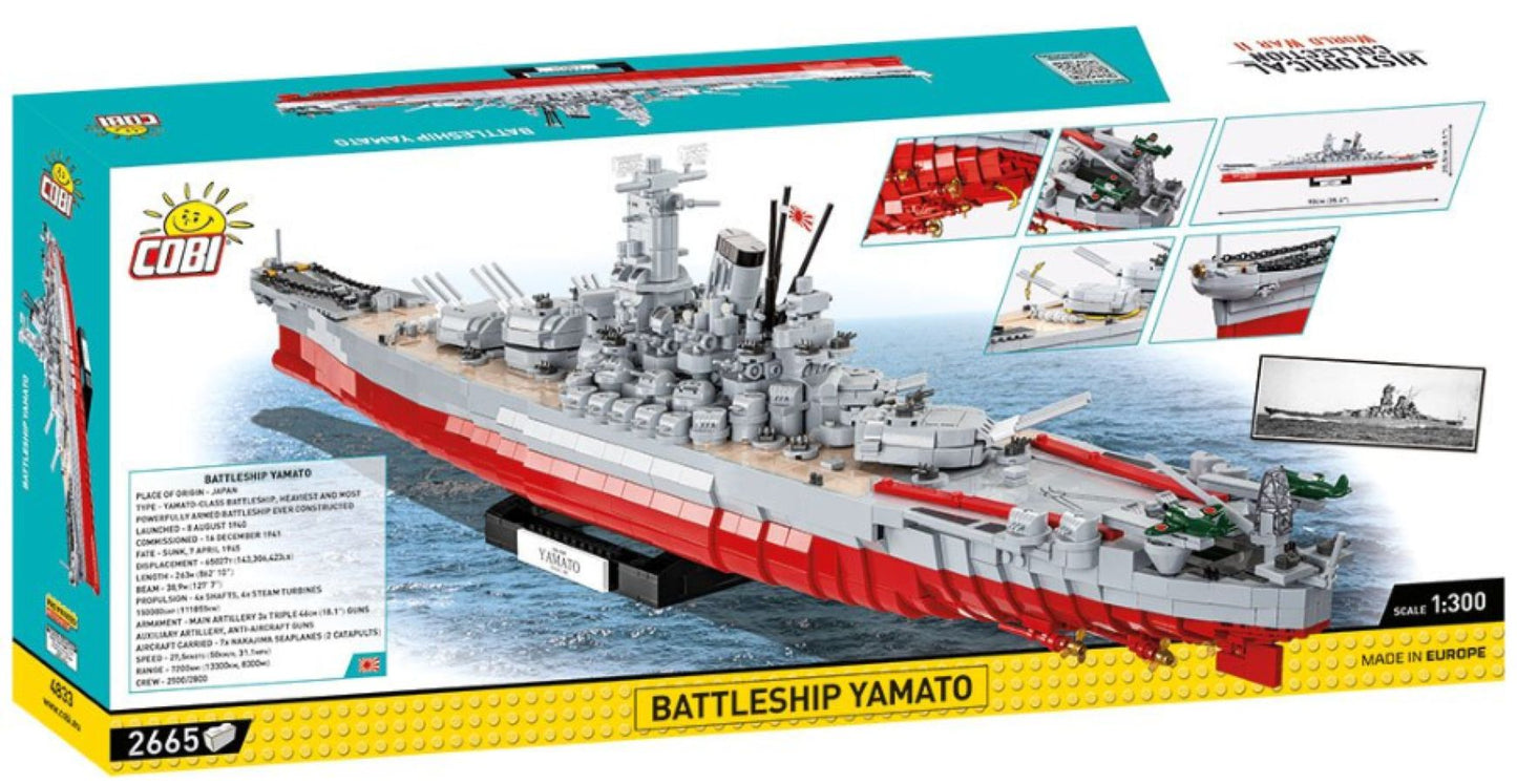 WW2 - Battleship Yamato 2665 pcs