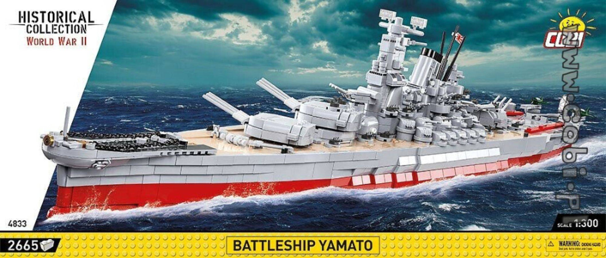 WW2 - Battleship Yamato 2665 pcs