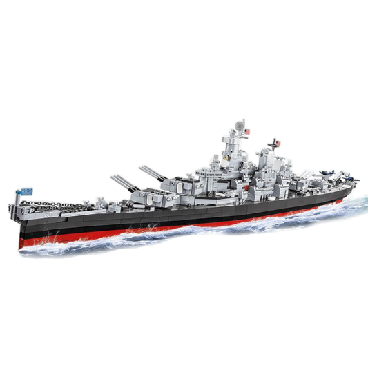 WW2 - Missouri Battleship 2640 pcs