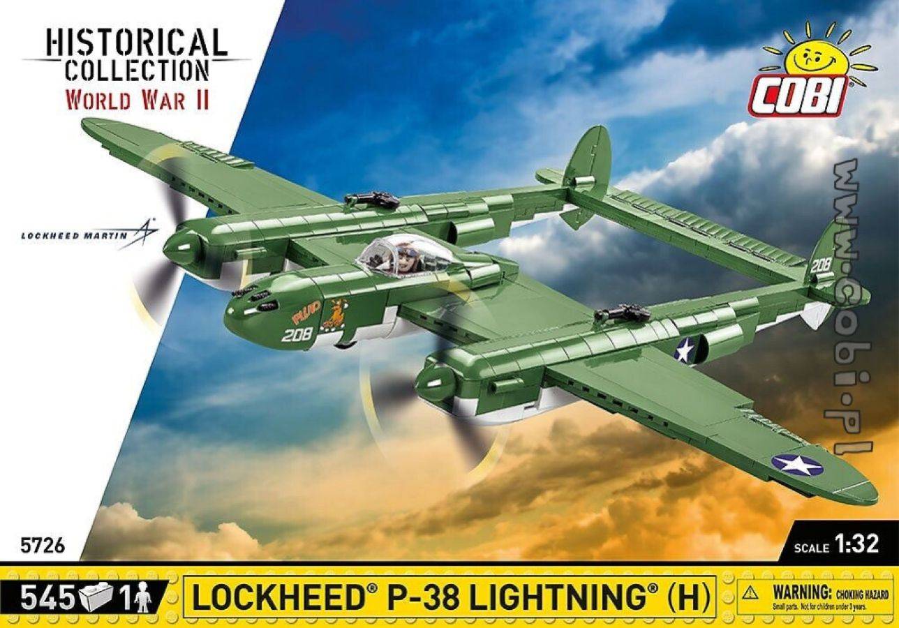 WW2 - Lockheed P-38 Lightning H 545 pcs