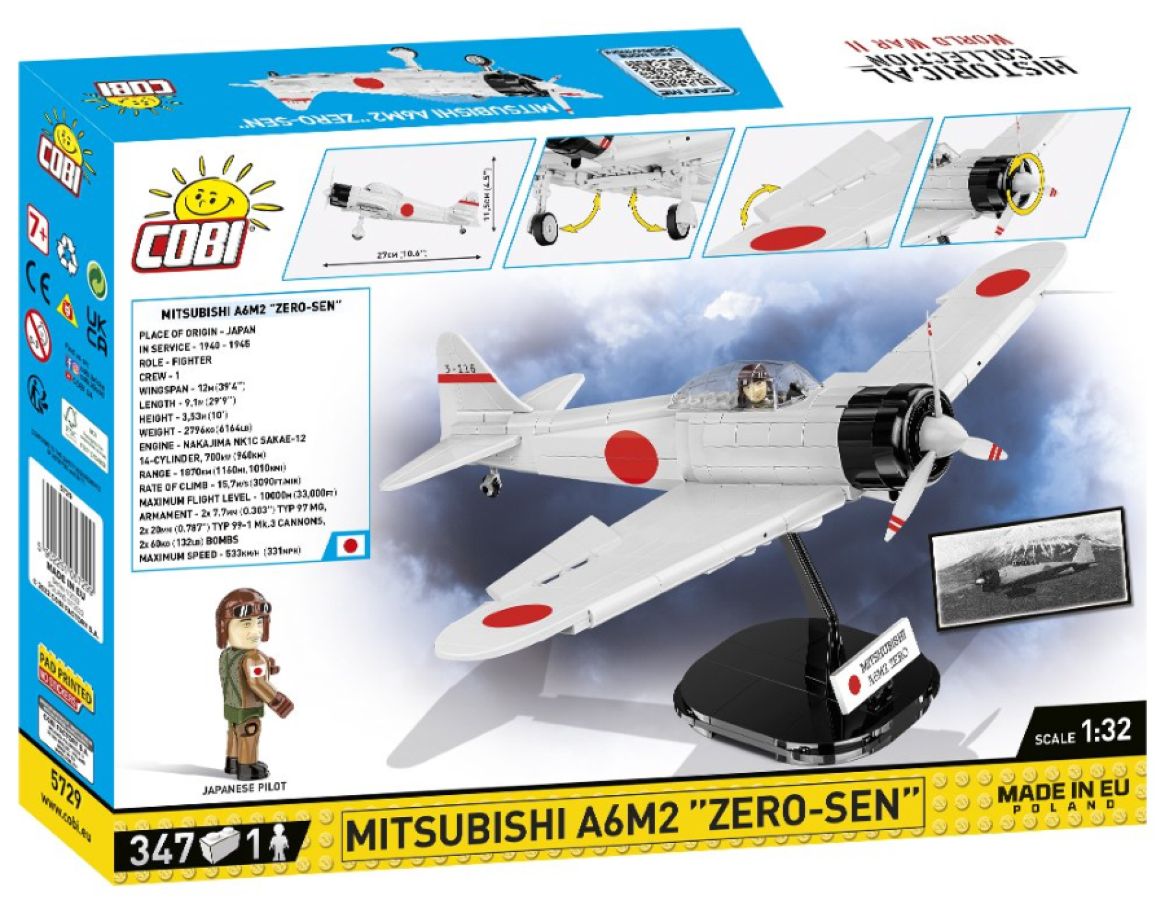 WW2 - Mitsubishi A6M2 Zero-Sen 347 pcs