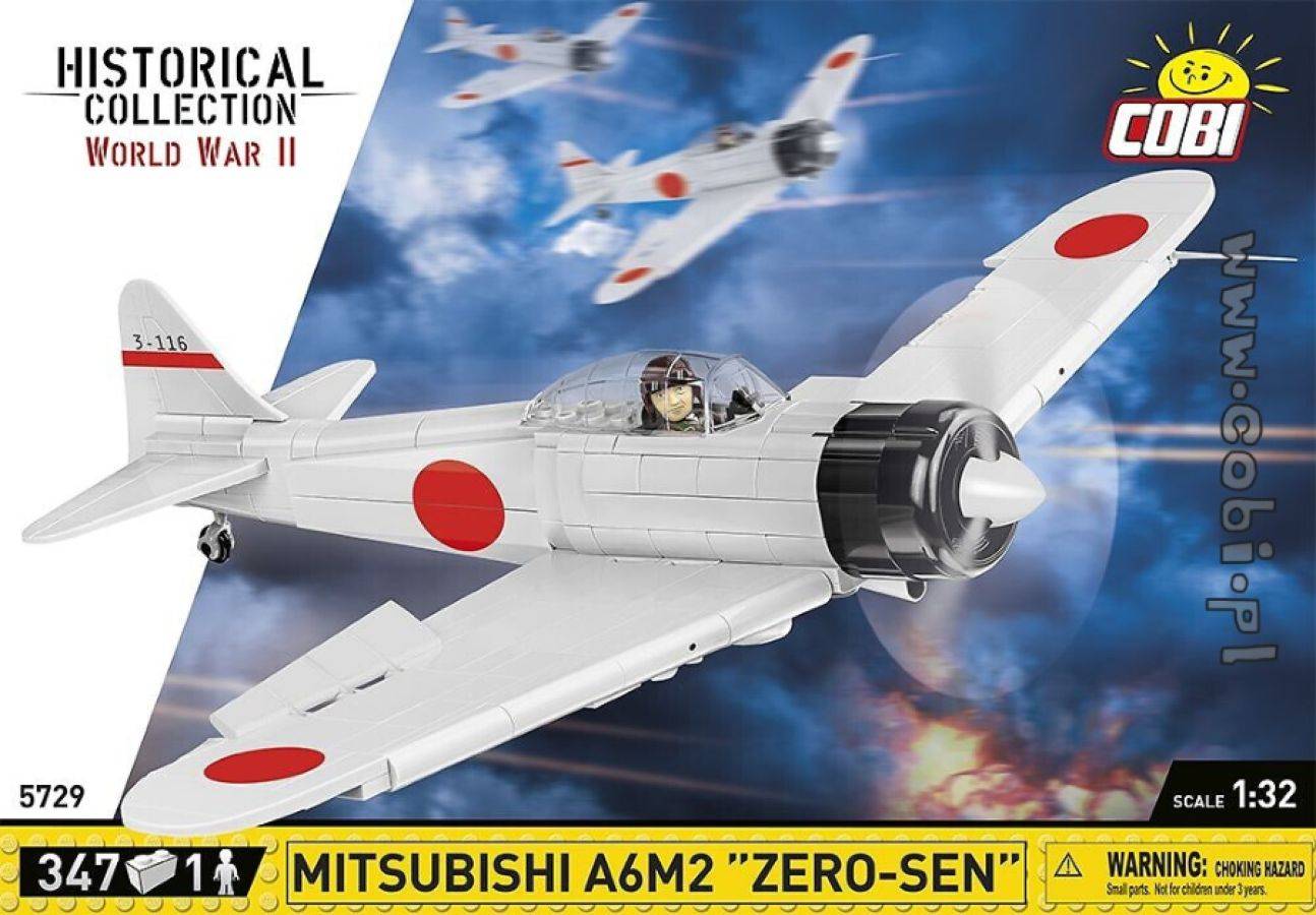 WW2 - Mitsubishi A6M2 Zero-Sen 347 pcs