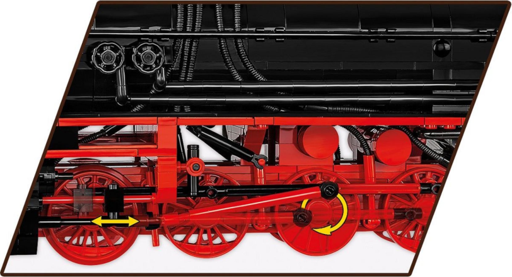 Trains - DR BR 52 Steam Locomotive 1:35 Scale [2505 Pcs]