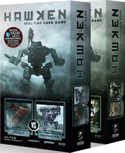 Hawken - Real Time Card Game Assortment - Ozzie Collectables