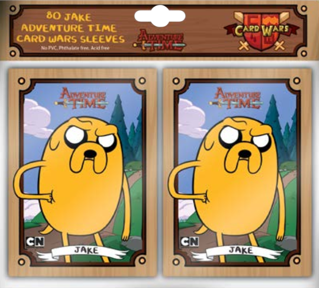 Adventure Time - Card Wars Jake Card Sleeves - Ozzie Collectables