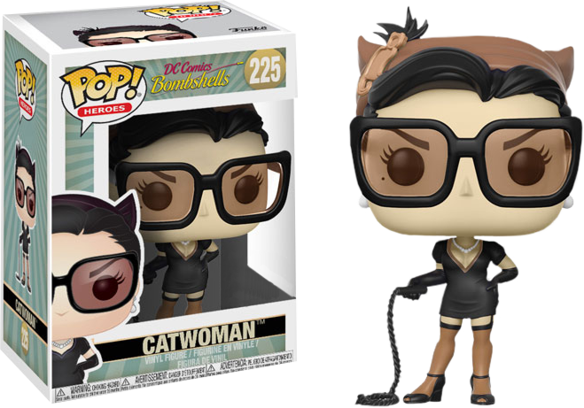 DC Comics Bombshells - Catwoman Sepia US Exclusive Pop! Vinyl #225