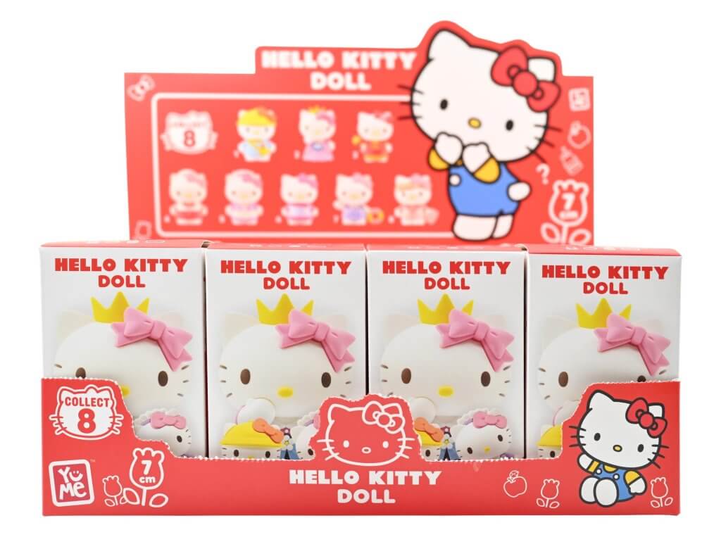 HELLO KITTY - Dress Up Diary 7cm Figurine Collection PDQ