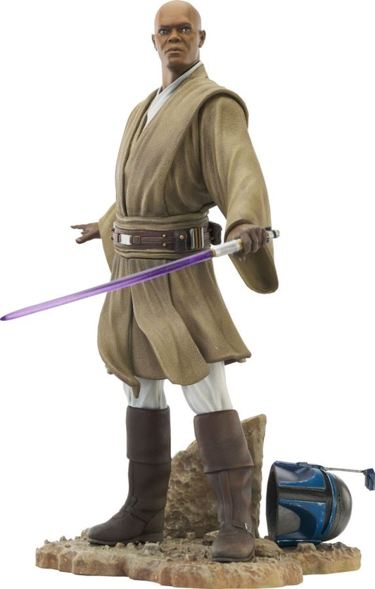 Star Wars - Mace Windu Attack of the Clones Premier Statue