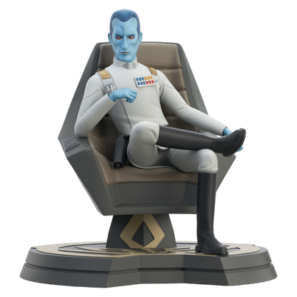 Star Wars: Rebels - Grand Admiral Thrawn (on Throne) Premier Collection Statue