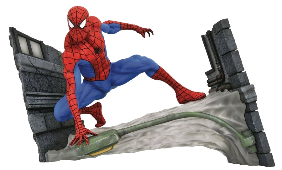 Spider-Man - Spider-Man Webbing PVC Gallery Diorama - Ozzie Collectables