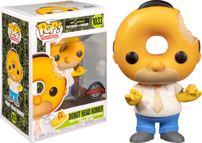 The Simpsons - Donut Head Homer US Exclusive Pop! Vinyl #1033