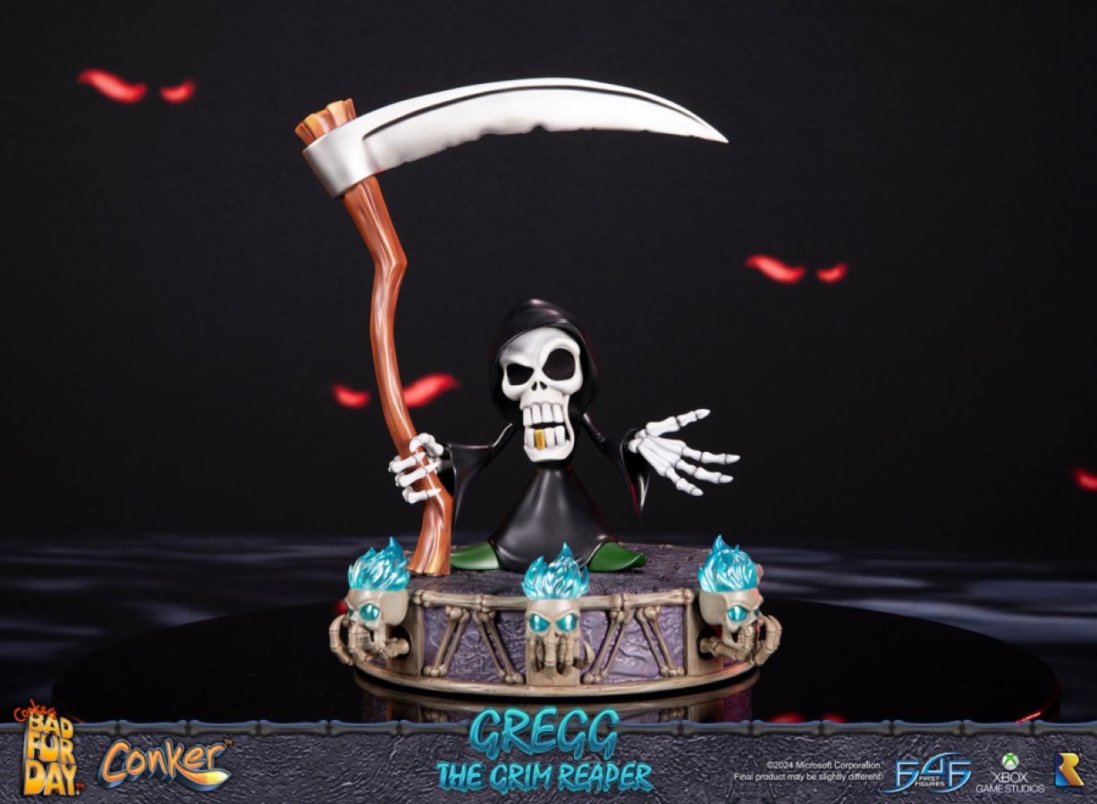 Conker's Bad Fur Day - Gregg The Grim Reaper Statue