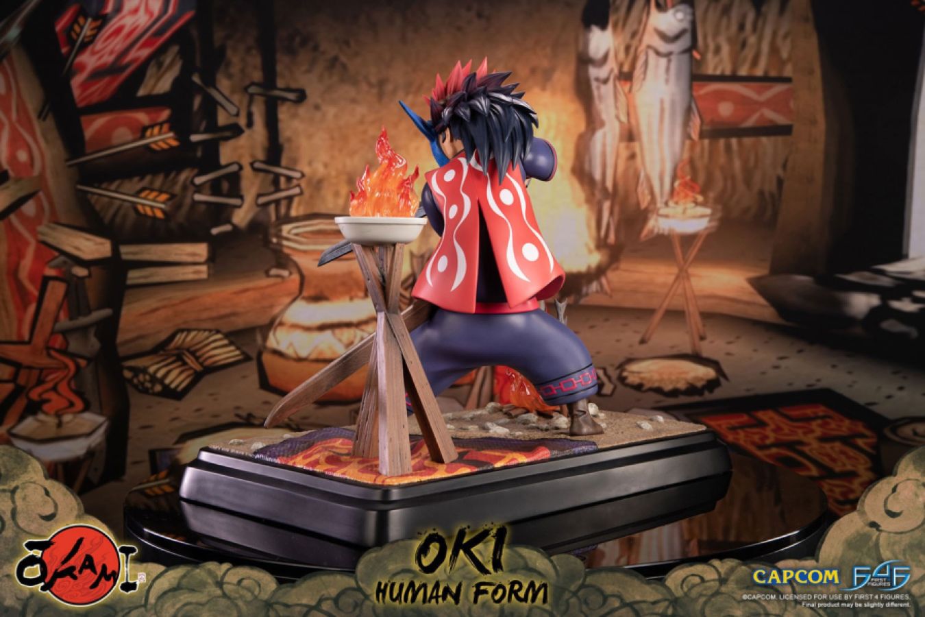 Okami - Oki (Human Form) Statue