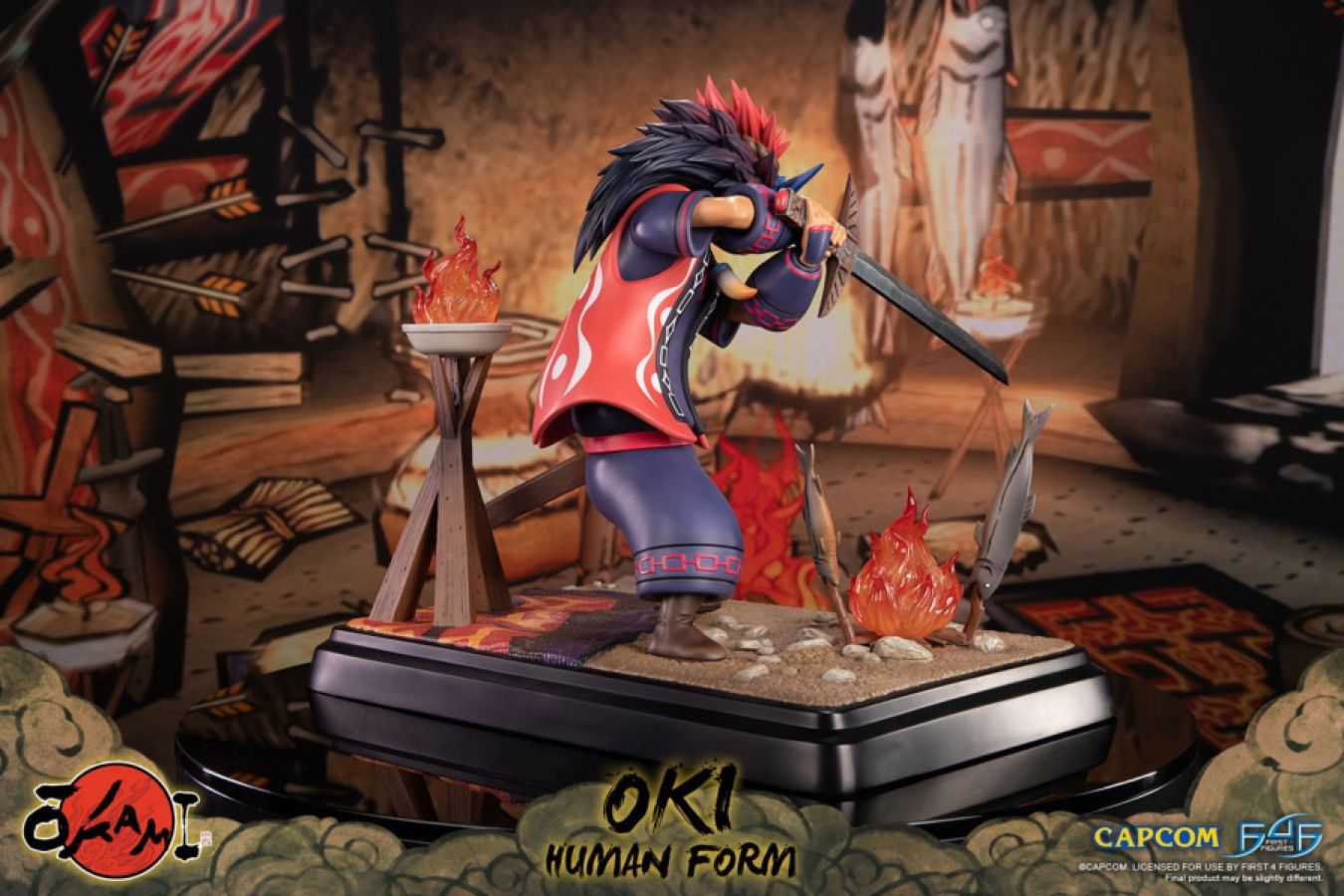 Okami - Oki (Human Form) Statue