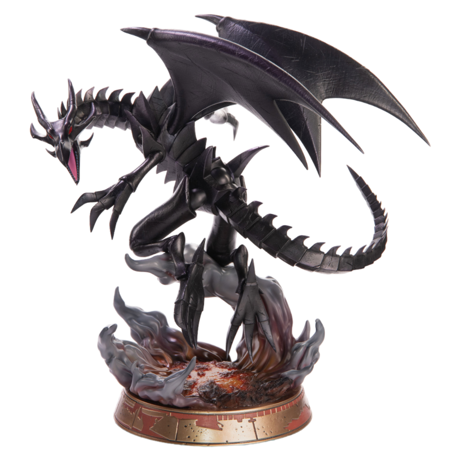 Yu-Gi-Oh! - Red Eyes Black Dragon (Black Edition) PVC Statue