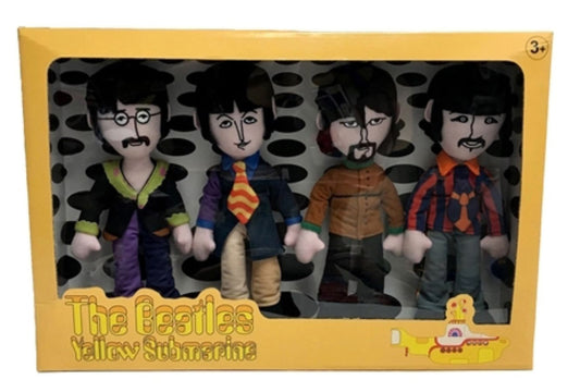 The Beatles - 4 Band Member Plush Box Set