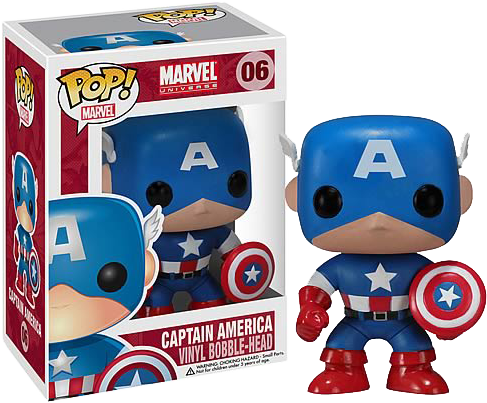 Captain America - Pop! Vinyl - Ozzie Collectables