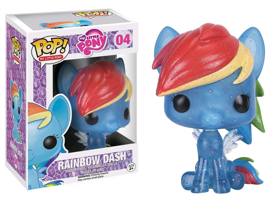 My Little Pony - Rainbow Dash Glitter US Exclusive Pop! Vinyl - Ozzie Collectables