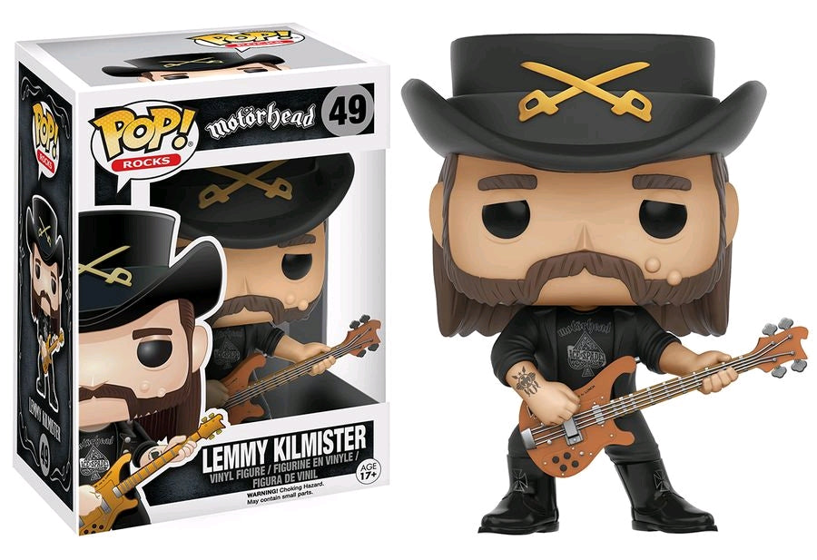 Motorhead - Lemmy Kilmister Pop! Vinyl - Ozzie Collectables