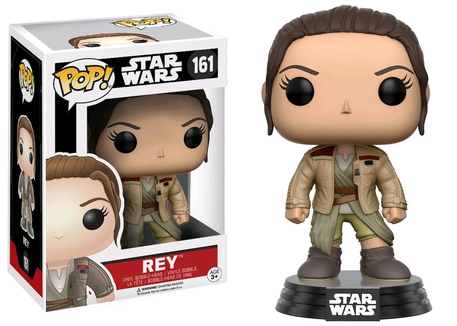 Star Wars - Rey in Finn's Jacket Episode VII The Force Awakens US Exclusive Pop! Vinyl - Ozzie Collectables