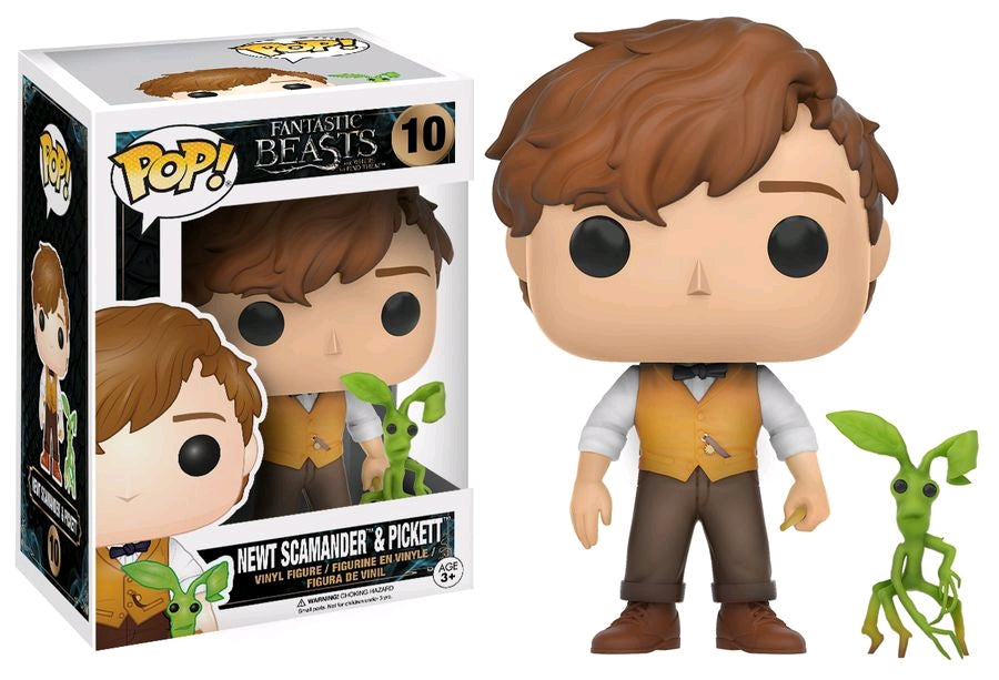 Newt & Pickett - Fantastic Beasts and Where to Find Them US Exclusive Pop! Vinyl #10 - Ozzie Collectables