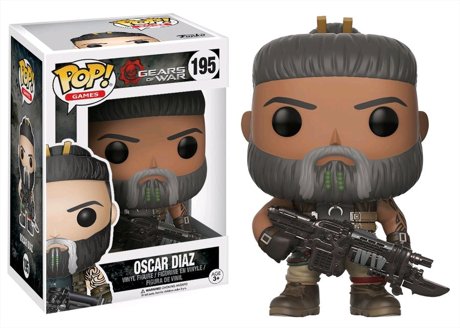 Gears of War - Oscar Diaz Pop! Vinyl - Ozzie Collectables