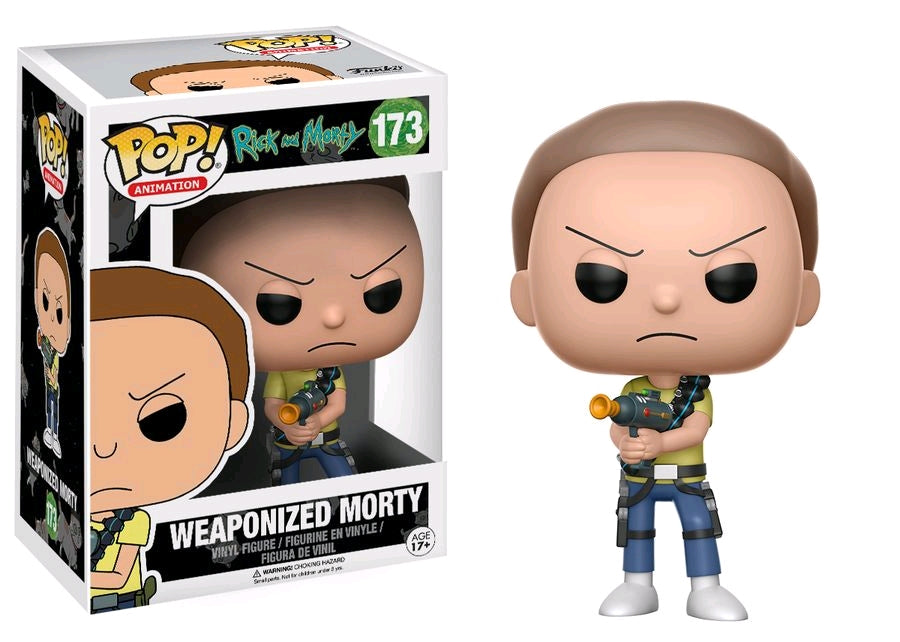 Rick and Morty - Morty Weaponized Pop! - Ozzie Collectables