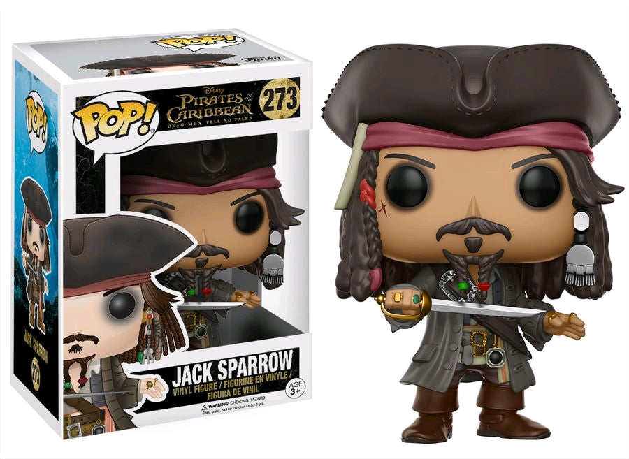 Pirates of the Caribbean 5: Dead Men Tell No Tales - Jack Sparrow Pop! Vinyl - Ozzie Collectables